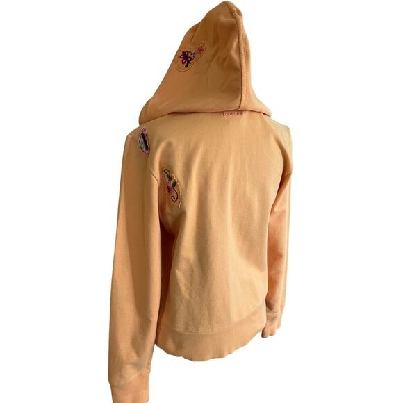 Ruff Hewn hoodie sweatshirt with applique and embroidery, women's size S - Picture 6 of 11